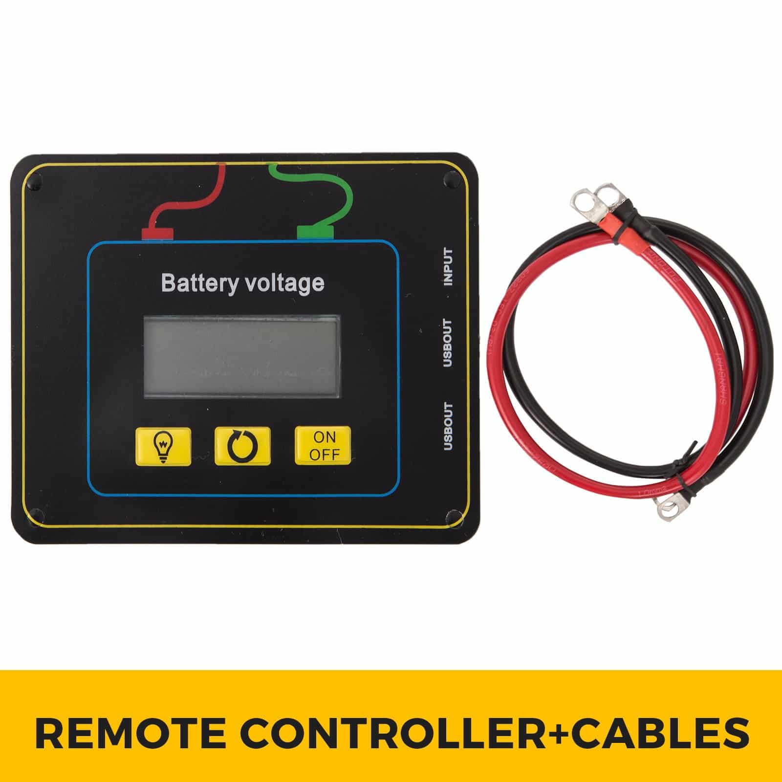 VEVOR 5000W Pure Sine Wave Inverter 24V DC to 230V AC with Remote, USB, Fuses - 10000W Peak for Home, Car, Solar Backup - Зображення 6