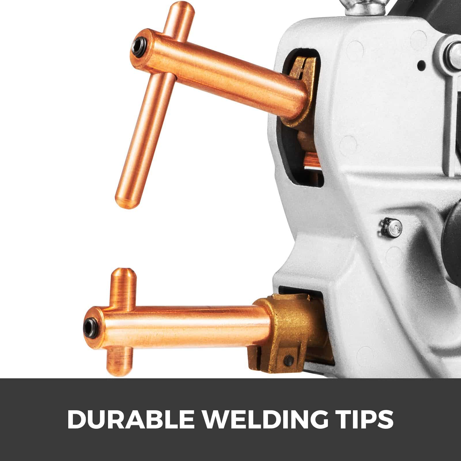 VEVOR 400V Electric Spot Welder with Handgrip, Max Weld Thickness 2.0+2.0mm, Compact & Replaceable Tips - Зображення 2