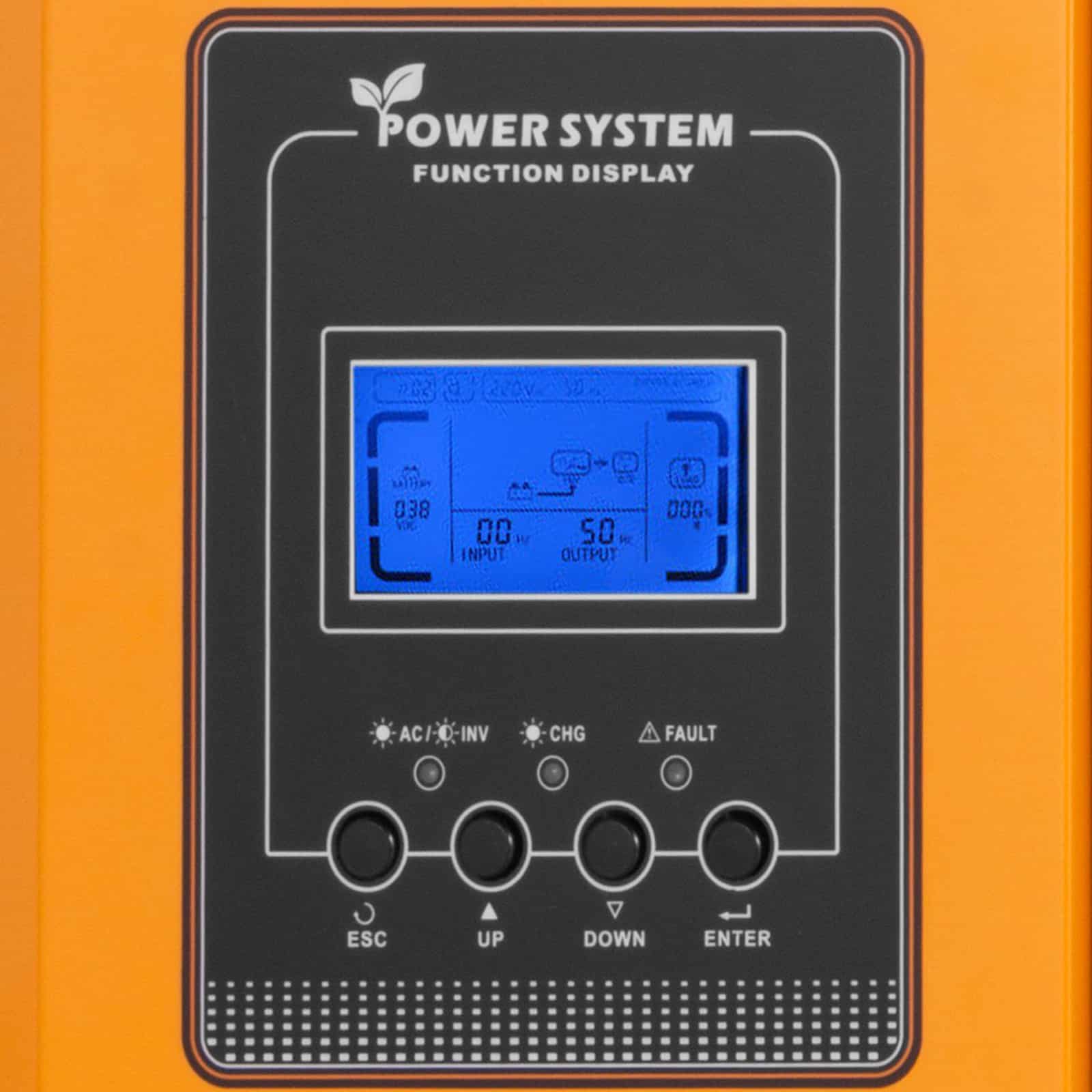 VEVOR 3000W Pure Sine Wave Power Inverter 12V DC to 230V AC, 9000W Peak, LCD, Charger, Solar Off-Grid Converter — изображение 5