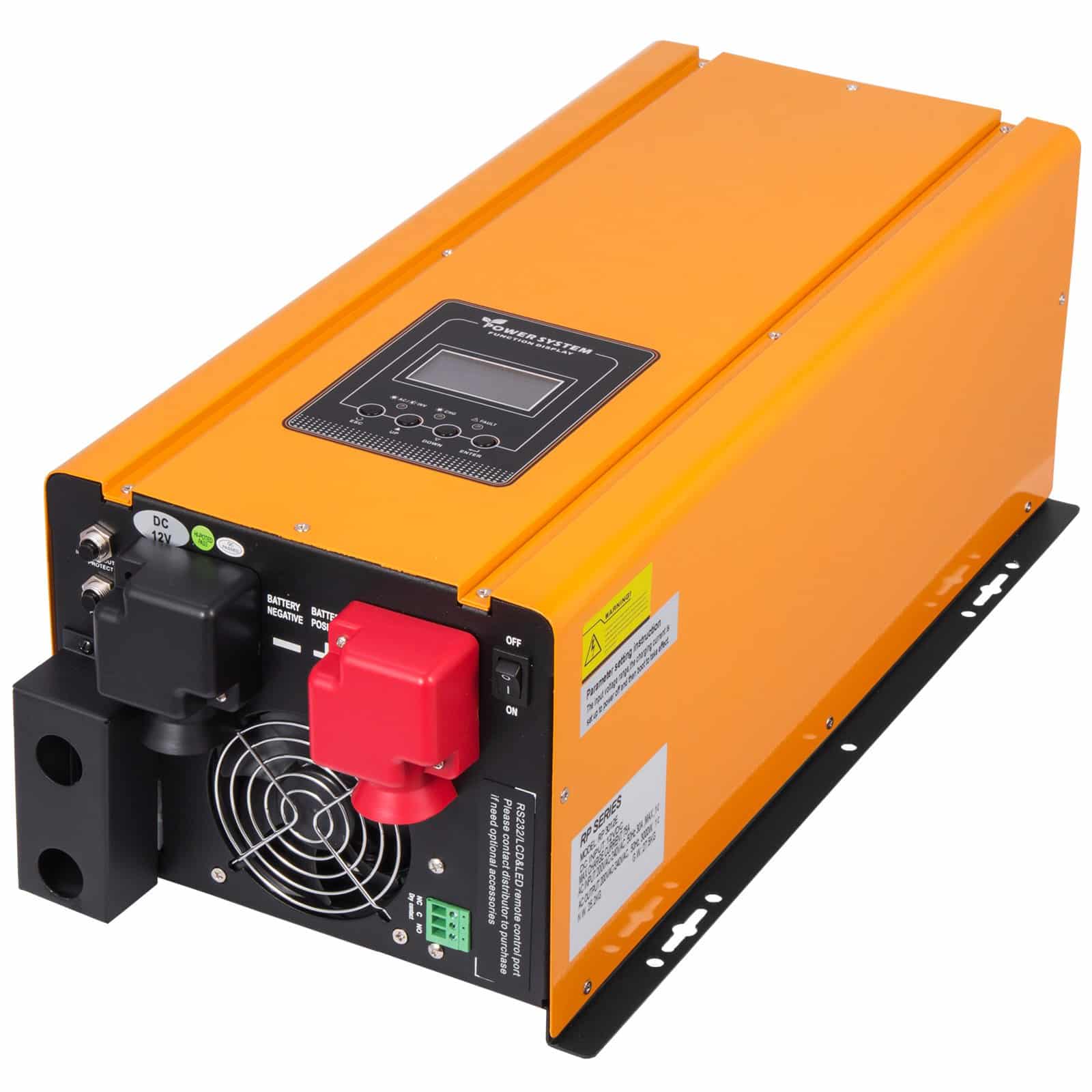 VEVOR 3000W Pure Sine Wave Power Inverter 12V DC to 230V AC, 9000W Peak, LCD, Charger, Solar Off-Grid Converter — изображение 12