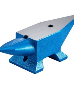 VEVOR 10kg Single Horn Steel Anvil with Round & Square Holes – Durable Blacksmithing Tool for Forging & Shaping Metal