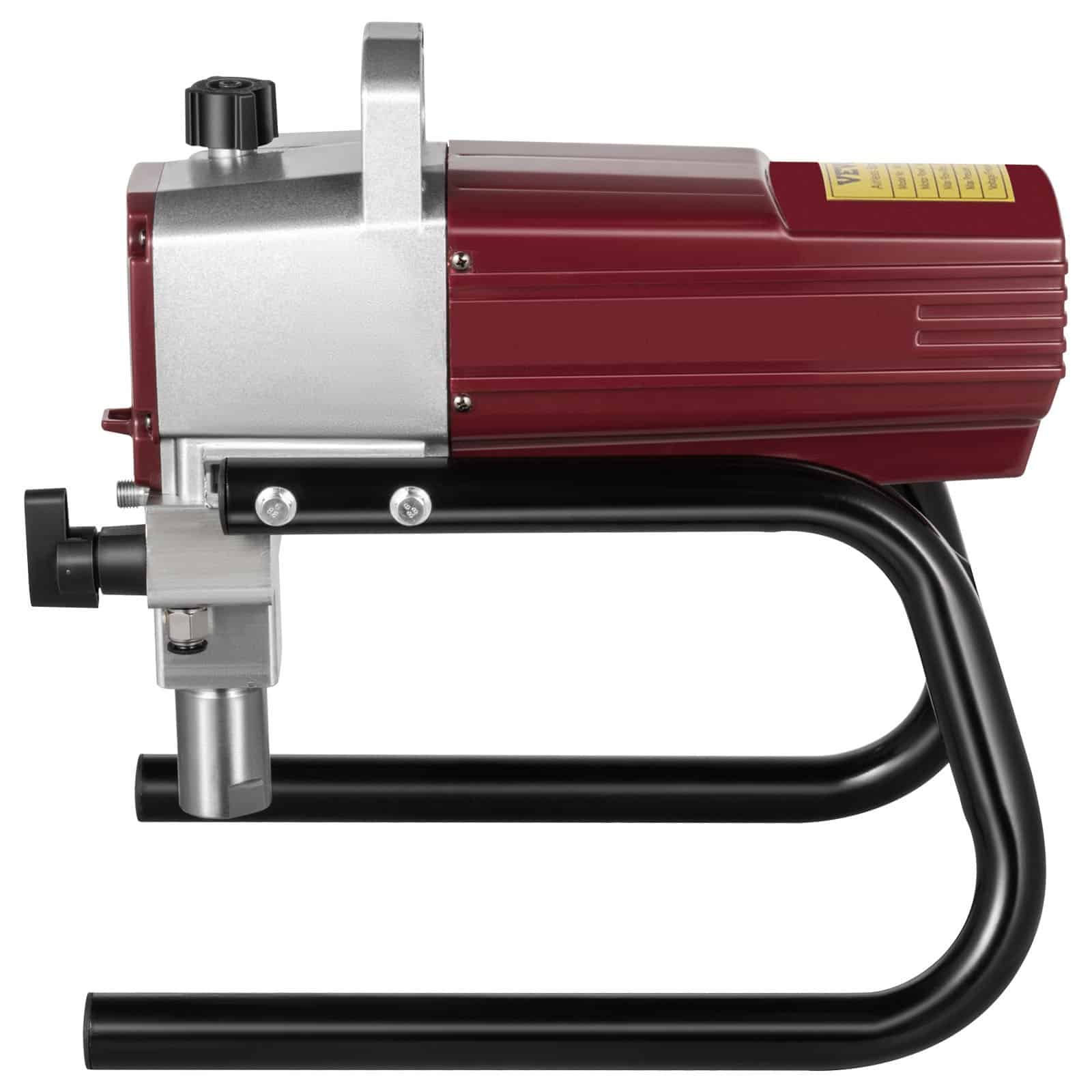 VEVOR 1500W Airless Electric Paint Sprayer Kit with 15m Hose, 22MPa Adjustable Pressure for Walls, Ceilings, Wood, Metal - Зображення 11