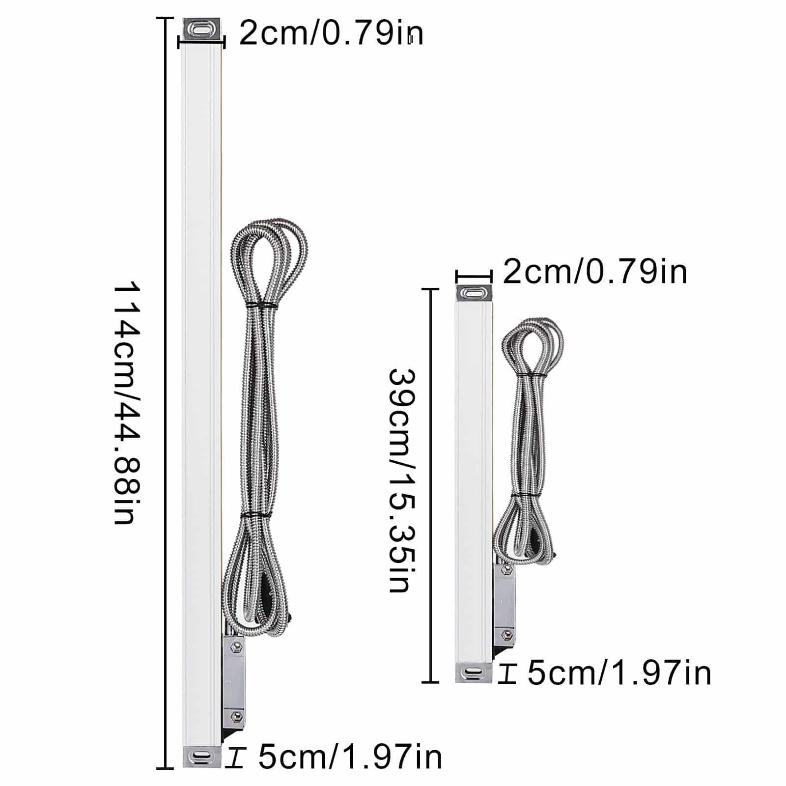 VEVOR Precision Linear Scales Set 250mm & 1000mm, 5μm Resolution, Aluminum Body, 3m Cable, CNC Lathe Measurement Tool — изображение 8