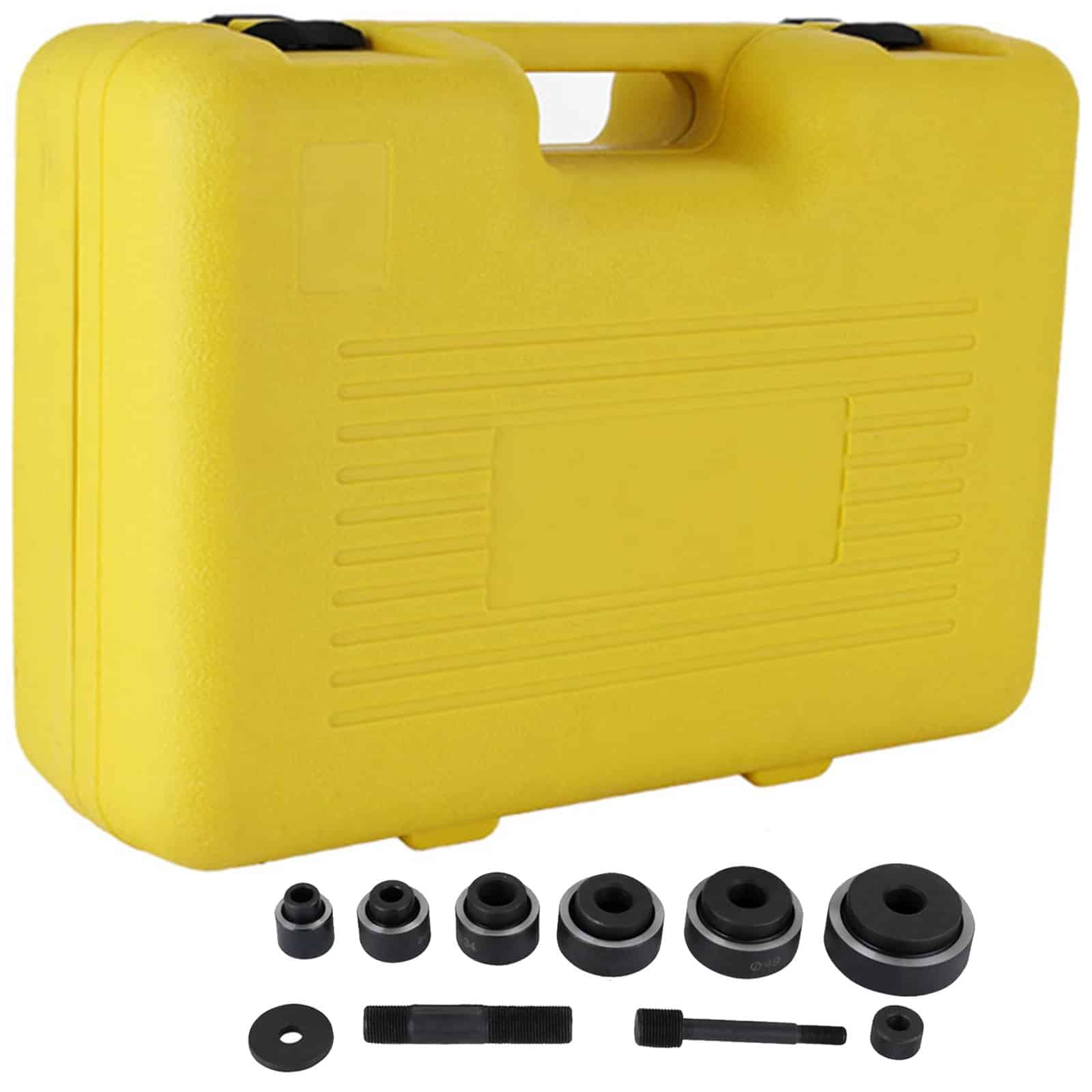 VEVOR 10 Ton Hydraulic Knockout Punch Kit with 6 Dies (22–60 mm), Hand Tool for Metal Drilling & Electrical Conduits - Pilt 9