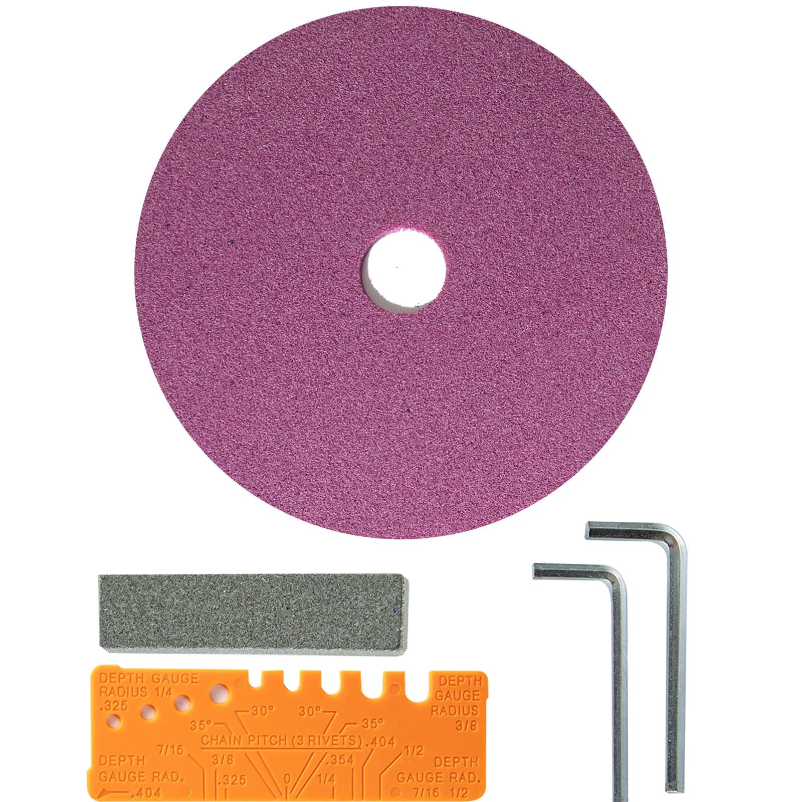 VEVOR 230V Electric Chainsaw Sharpener, 230W Bench Grinder with 145mm Wheel & 3000 RPM Induction Motor for Chain Blades — Attēls 9