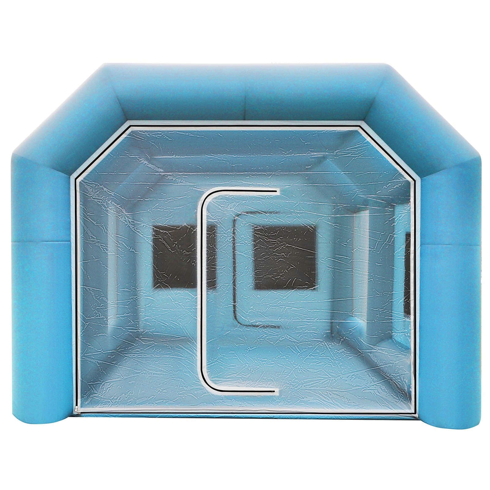 VEVOR Inflatable Paint Booth Tent 6x3x2.5m with 2 Blowers, 210D Oxford Fabric, Durable Car Spray Workstation - Зображення 10