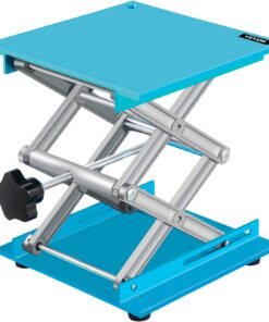 VEVOR алюмінієва лабораторна підставка 20,3x20,3 см, регульована висота 2,4–30,5 см, навантаження до 40 кг