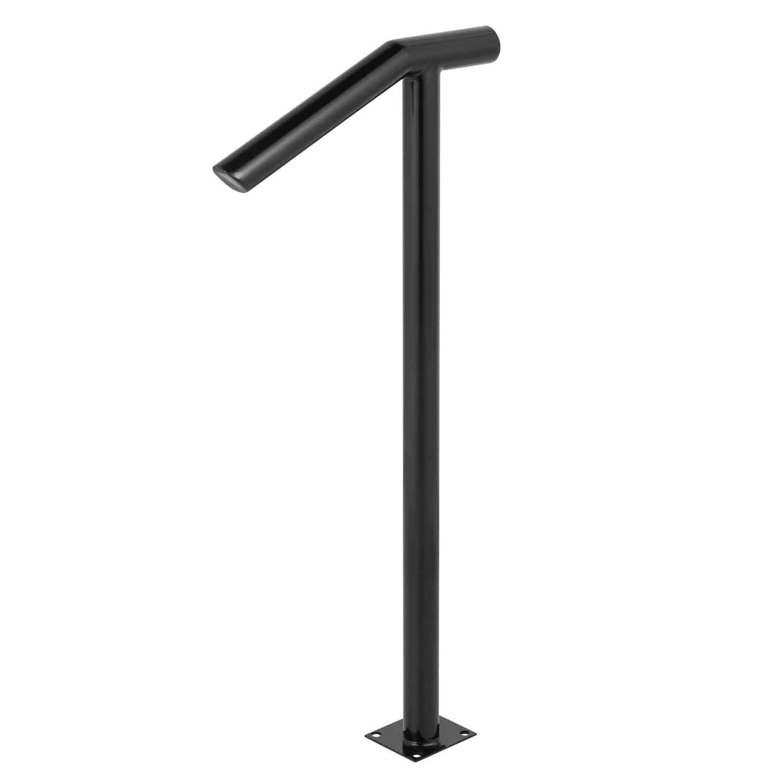 VEVOR Round Metal Handrail for 1-2 Steps, 45x96 cm Stair Railing with One Post, Outdoor Safety Rail for Home and Garden - Зображення 10