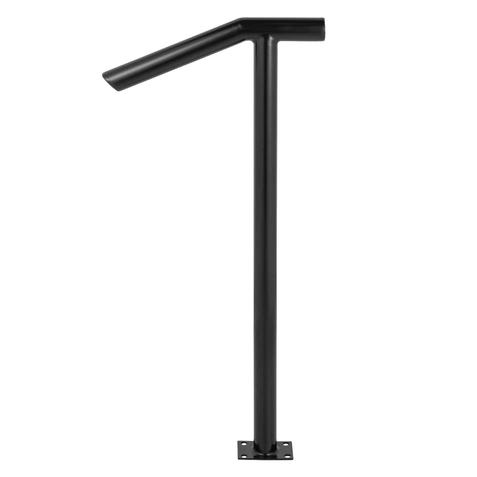 VEVOR Round Metal Handrail for 1-2 Steps, 45x96 cm Stair Railing with One Post, Outdoor Safety Rail for Home and Garden - Зображення 11