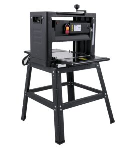 VEVOR рейсмус 305 мм, 2000 Вт, 8000 об/мин, с подставкой, пылеотводом и скоростью подачи 6 м/мин для деревообработки