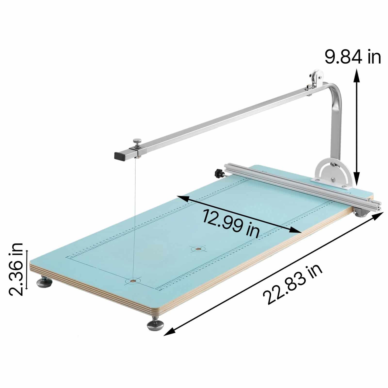 VEVOR Hot Wire Foam Cutting Machine with Scaled Workbench, Adjustable Angle, 77x36cm, 26cm Height, for Foam, Sponge, KT Board — attēls 8