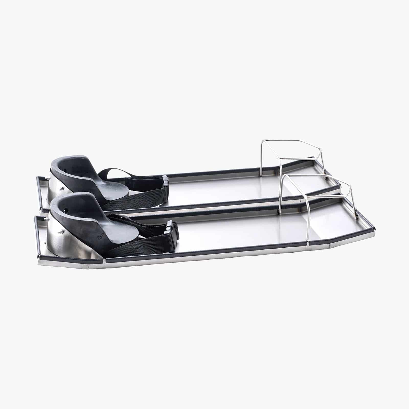 VEVOR Stainless Steel Concrete Knee Boards 70x20 cm with Knee Pads & Straps for Cement Finishing & Smooth Sliding - Image 10