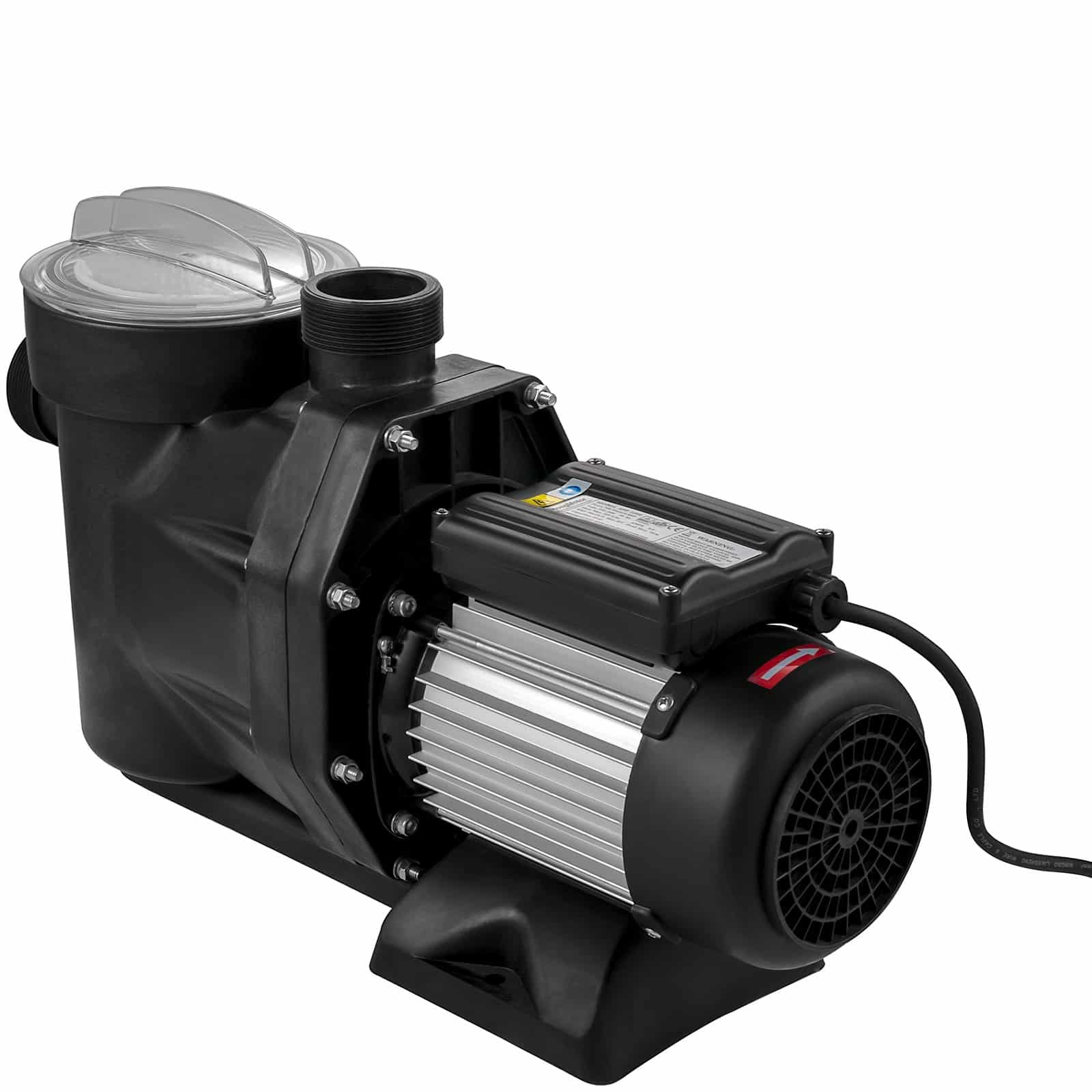 VEVOR 1 HP Pool Pump, 19200 L/h 750W Filter Pump with Strainer Basket, 50 mm Inlet/Outlet, for In-Ground/Above-Ground Pools – Paveikslėlis 9