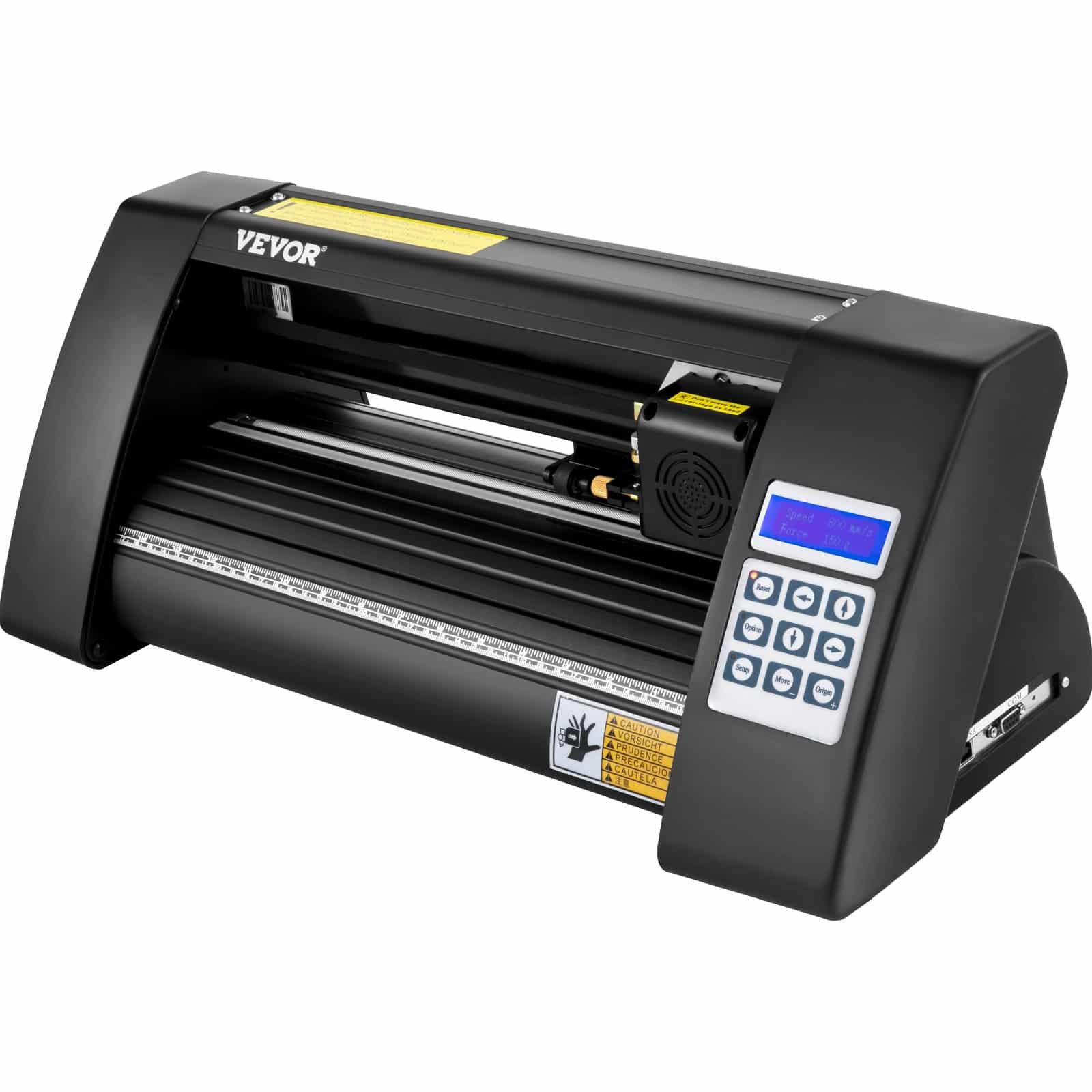 VEVOR 375mm Vinyl Cutter Plotter with LED Display & Optical Eye, Compatible with SignCut Mac/Windows for Contour Cutting — изображение 9