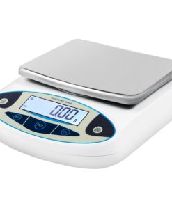 VEVOR 5000g x 0.01g Analytical Balance – High Precision Digital Lab Scale with LCD, 13 Units, Counting & Calibration Functions
