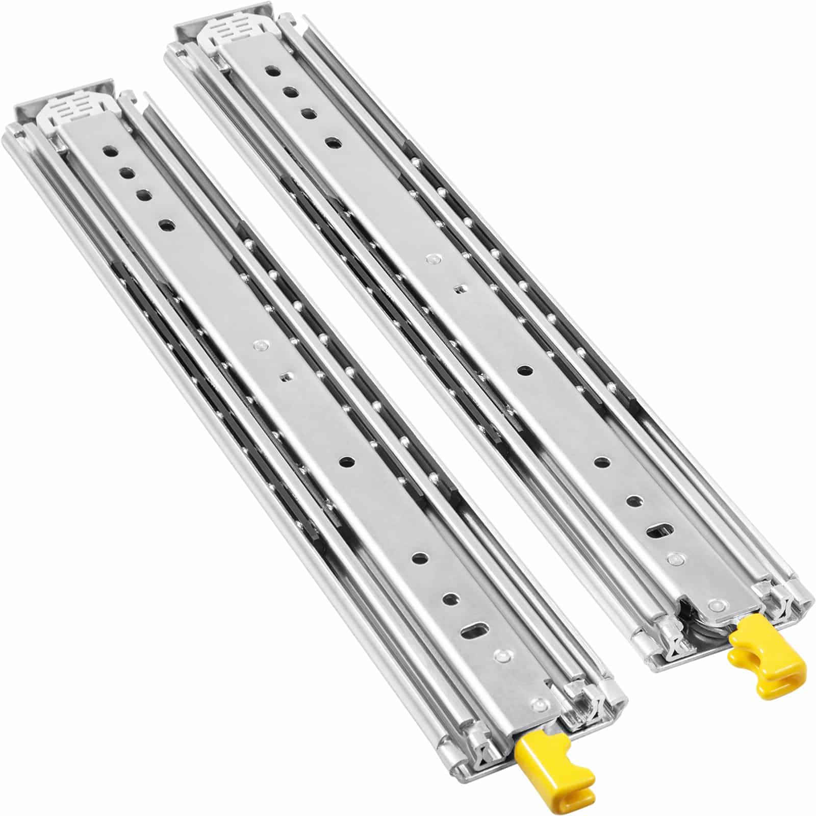 VEVOR Heavy-Duty Drawer Slides with Lock, 1 Pair, 50.8 cm, Steel, 227 kg Capacity, Full Extension, Ball Bearing, Side Mount – Paveikslėlis 10