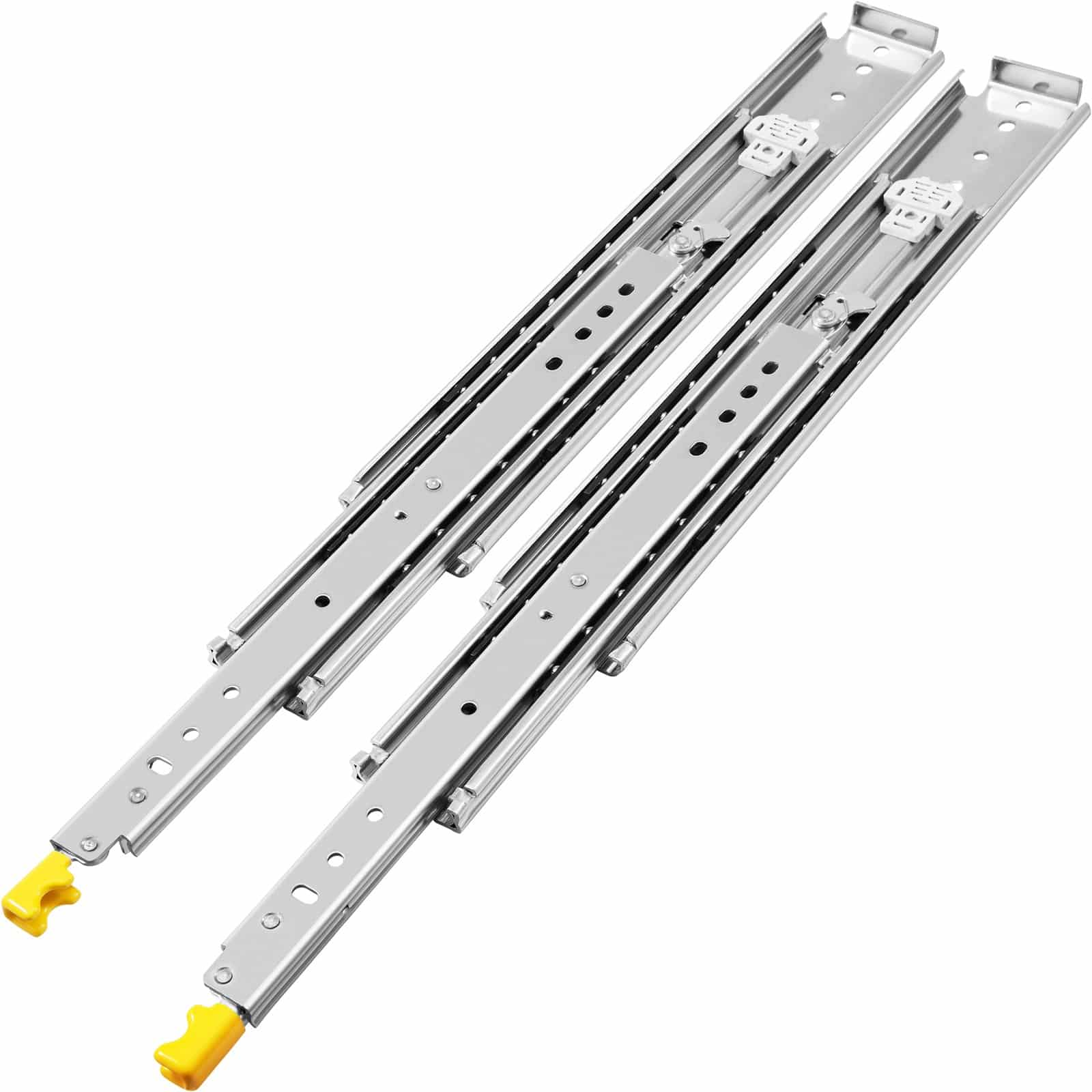 VEVOR Heavy-Duty Drawer Slides with Lock, 1 Pair, 50.8 cm, Steel, 227 kg Capacity, Full Extension, Ball Bearing, Side Mount – Paveikslėlis 11