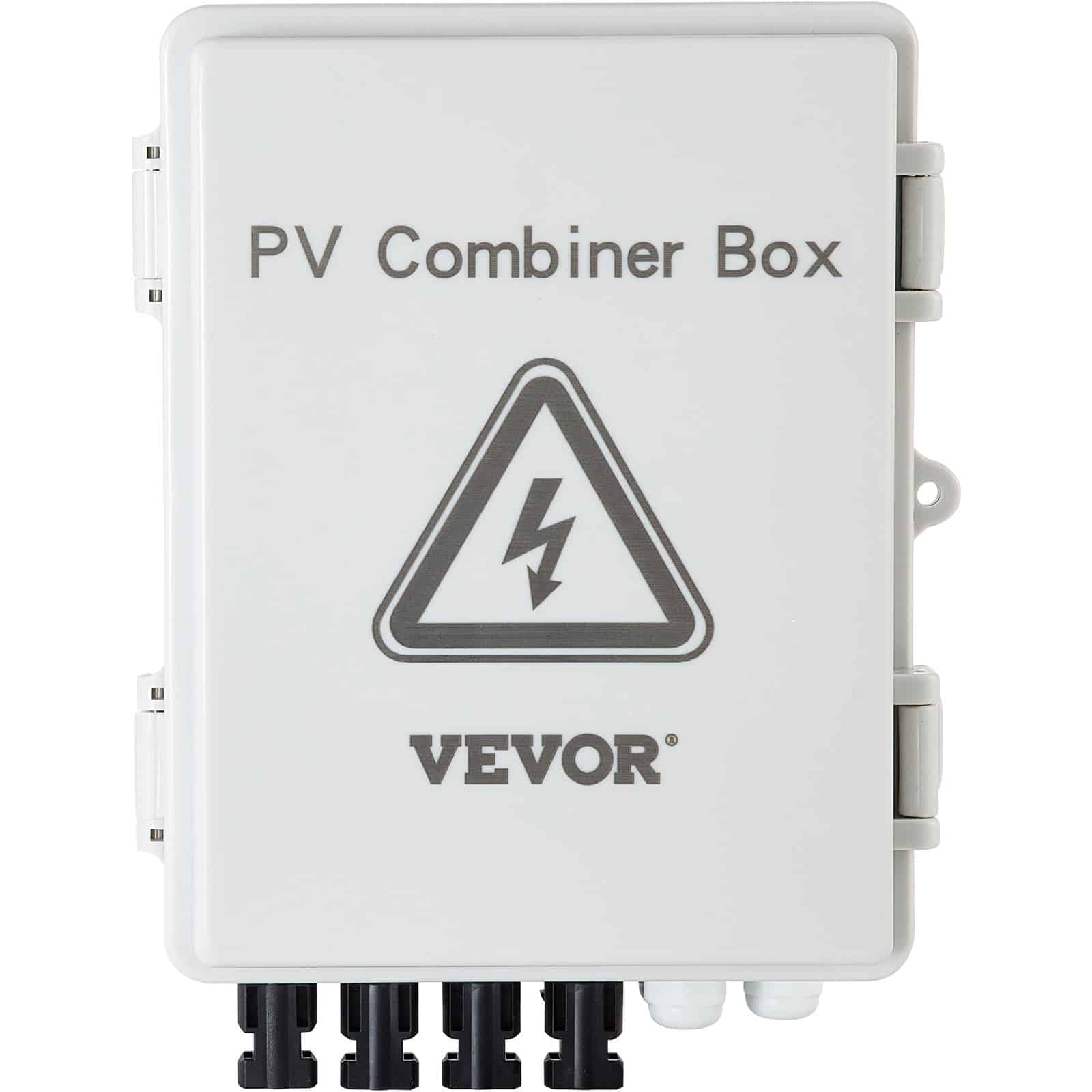 VEVOR 4-String PV Combiner Box, 15A Fuses, 63A Breaker, IP65 Waterproof, Lightning Protection, for Grid/Off-Grid Solar Systems — изображение 10