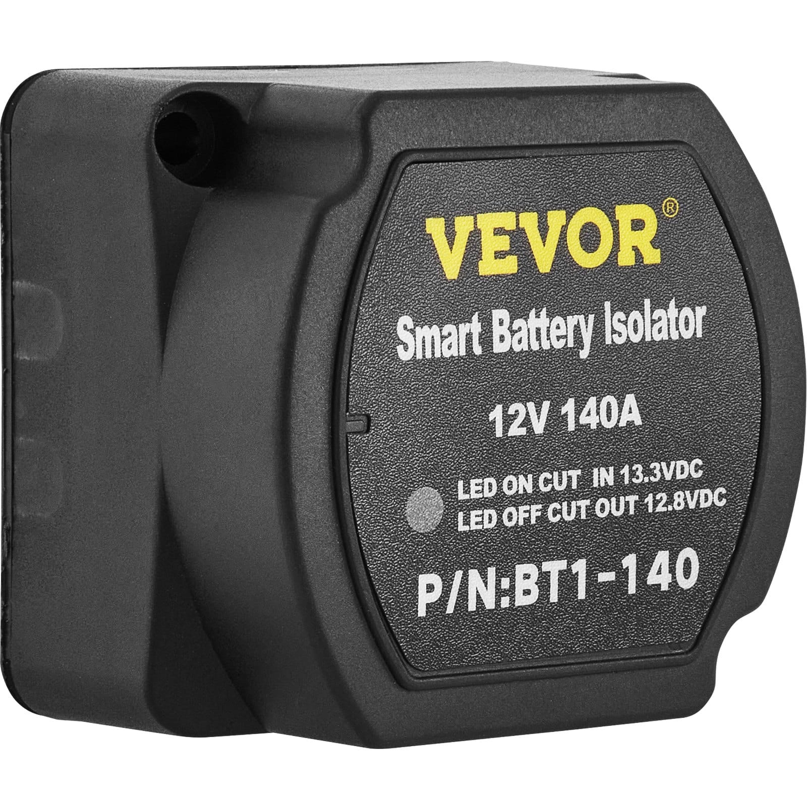 VEVOR 12V Dual Battery Isolator Kit with 140A VSR, IP65 Waterproof, 2m Cable – for RV, Marine, Car, Camper, Truck, Boat - Зображення 12