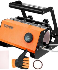 Тепловой пресс для кружки VEVOR 850,5g — жарочный пресс для стаканов сублимационной обработки для 11 — 30oz керамических, стеклянных, стальных кружек с перчатками и лентой