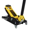 VEVOR 1.5 Ton Low Profile Racing Floor Jack, 80–365 mm Lift Range, Aluminum & Steel, Dual Piston Quick Lift, CE Certified