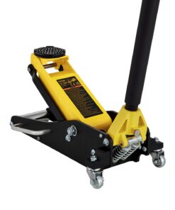 VEVOR 1.5 Ton Low Profile Racing Floor Jack, 80–365 mm Lift Range, Aluminum & Steel, Dual Piston Quick Lift, CE Certified