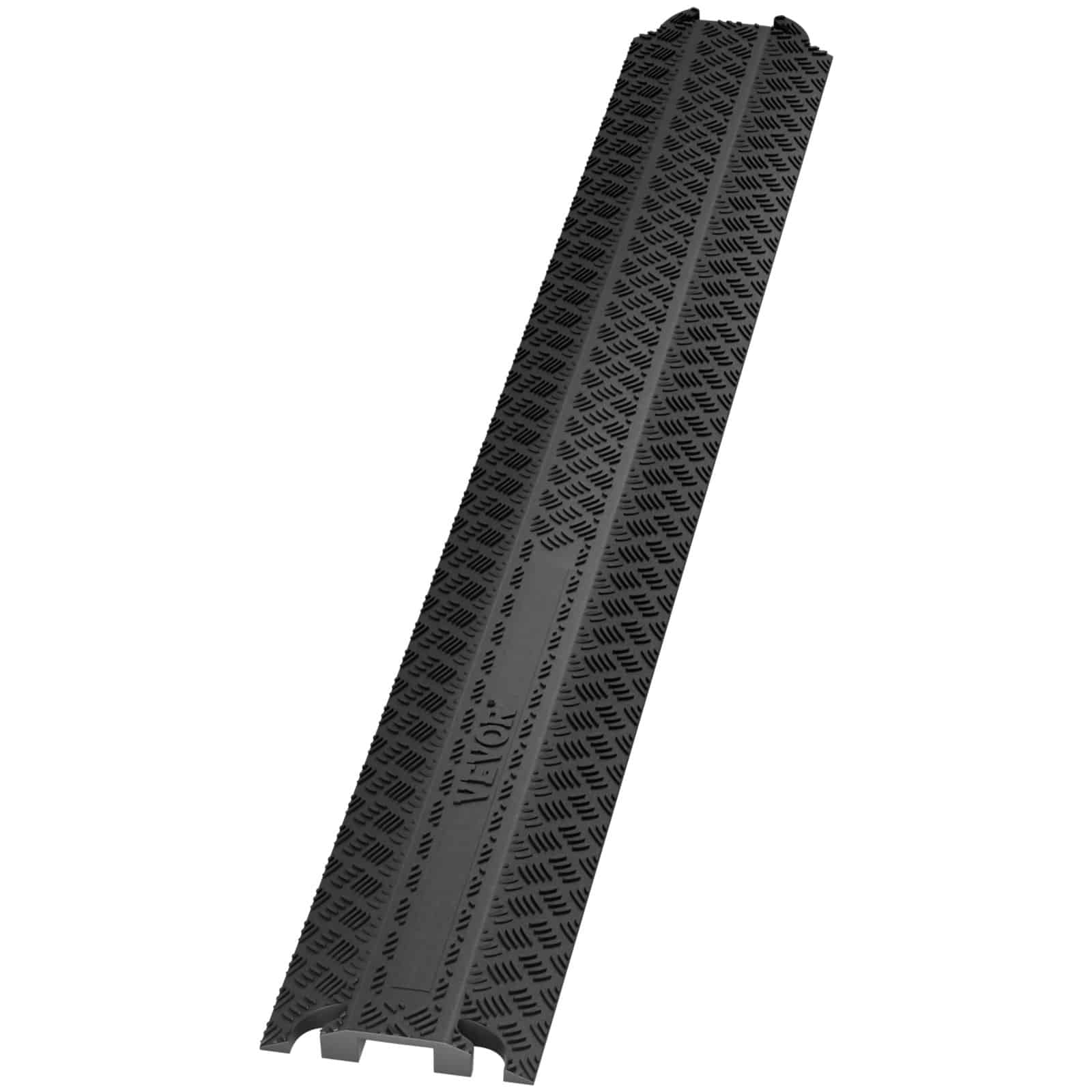 VEVOR Heavy Duty Cable Cover Ramp 100x13x2 cm, 1-Channel, 907 kg Load, Floor Cord Protector for Indoor/Outdoor Use - Зображення 12
