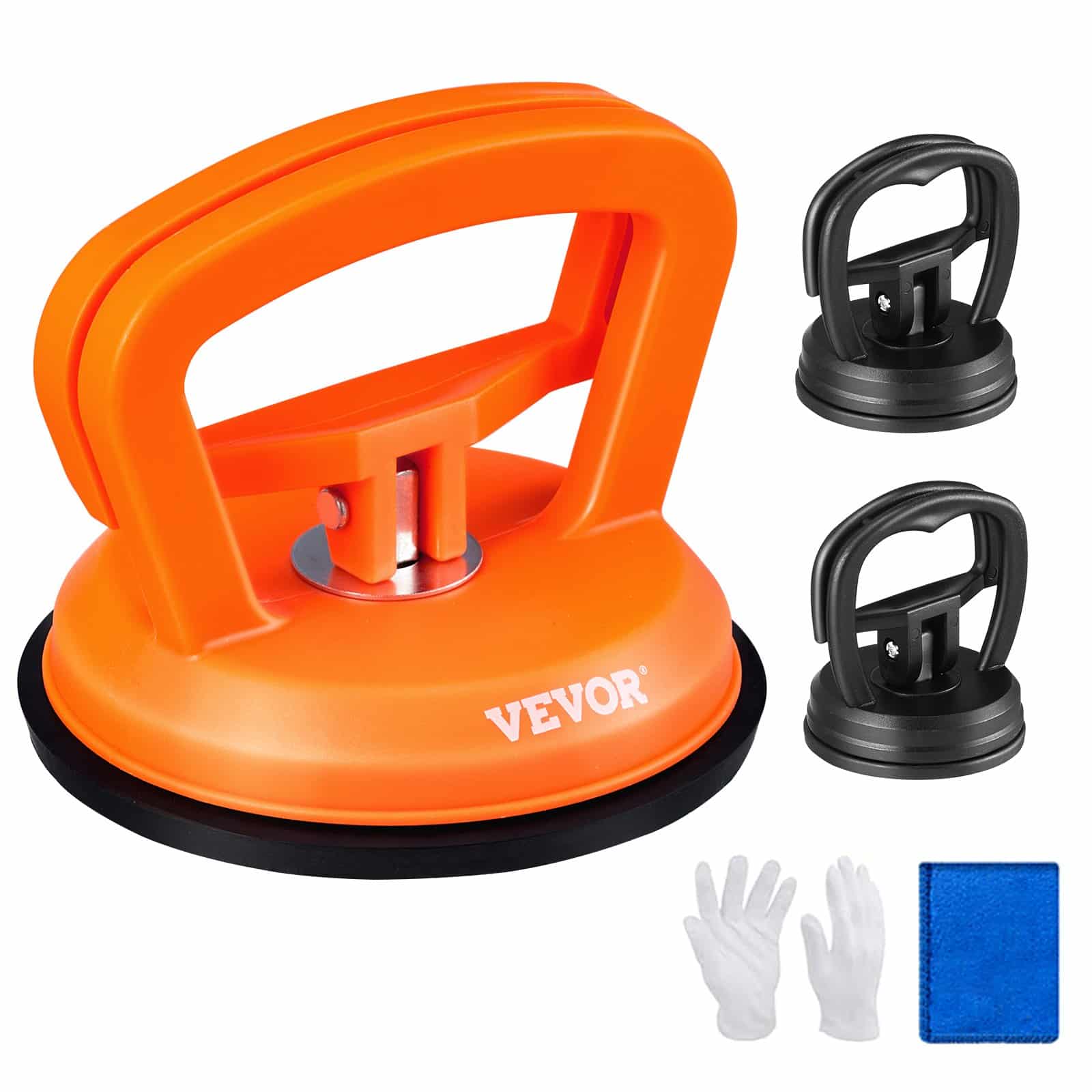 VEVOR Dent Removal Kit with 3 Suction Cups, Paintless Dent Puller Tool Set for Car, Glass, Mirror, Tile Lifting – Paveikslėlis 9