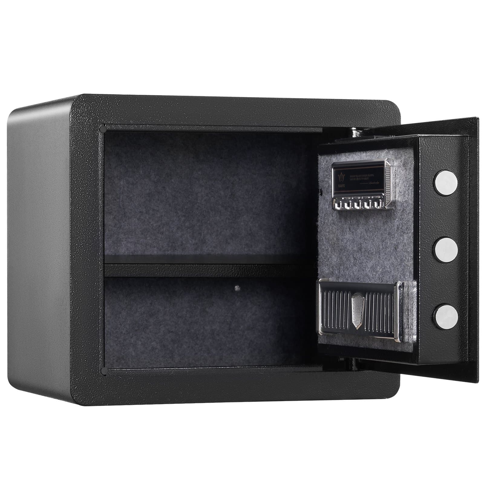 VEVOR 33.9L Digital Steel Safe with Keypad & Keys, Fire-Proof Bag, Alarm, Wall Mount, 40.1x30.0x35.1 cm for Home & Hotel - Image 10