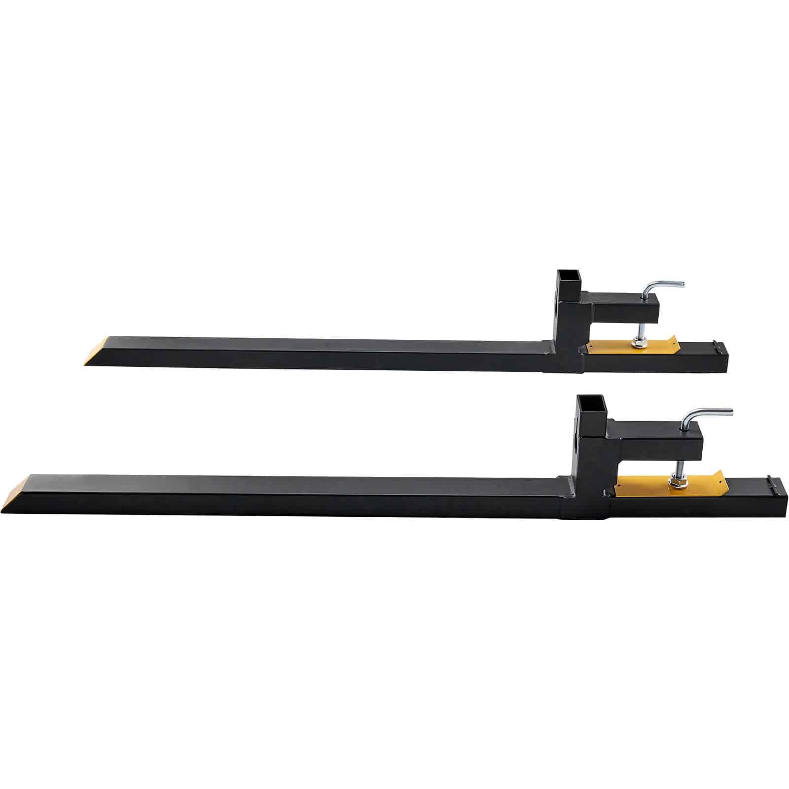 VEVOR Clamp-On Pallet Forks 907 kg Capacity, 152 cm Tractor Bucket Forks, Heavy-Duty Attachment for Front Loader & Farm Use - Зображення 11