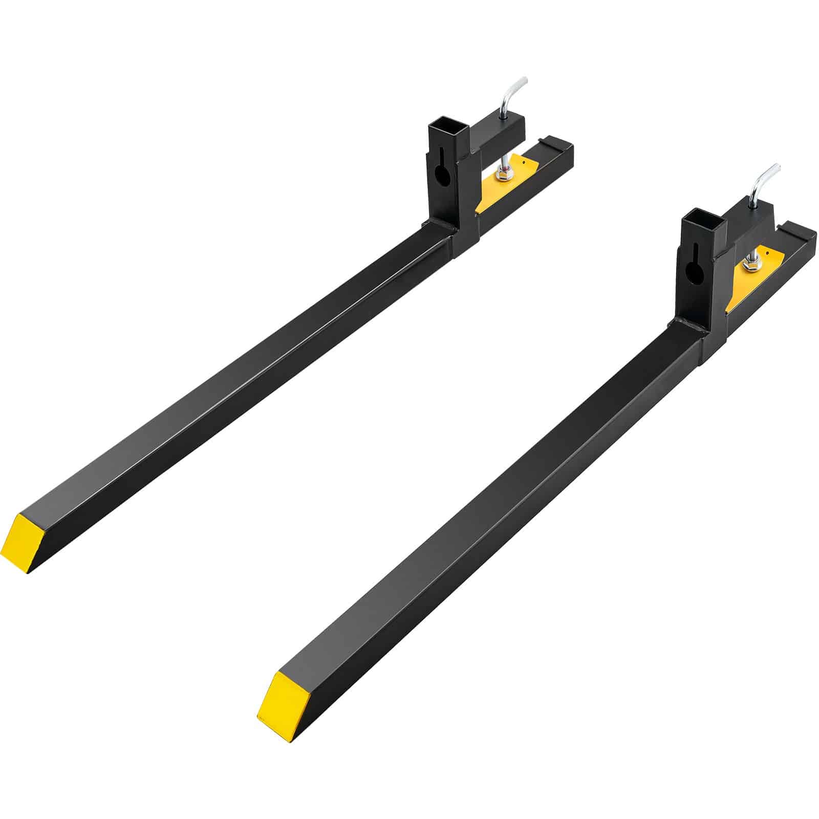 VEVOR Clamp-On Pallet Forks 907 kg Capacity, 152 cm Tractor Bucket Forks, Heavy-Duty Attachment for Front Loader & Farm Use - Зображення 9