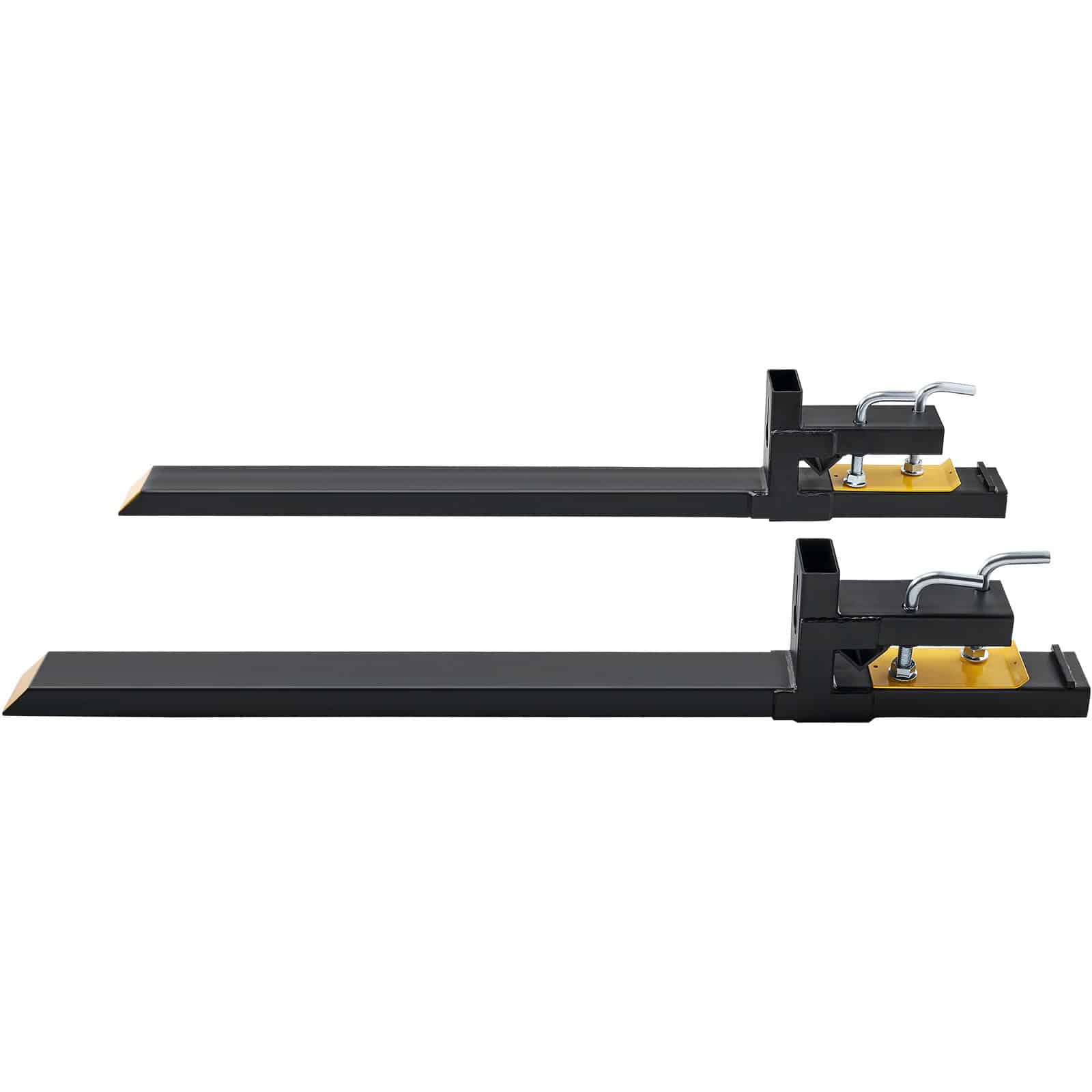 VEVOR Clamp-On Pallet Forks 1814 kg Capacity, 152 cm Heavy-Duty Tractor Bucket Forks for Loader, Skid Steer, Farm Use - Зображення 11