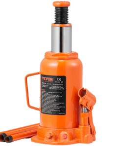 VEVOR 20 Ton Hydraulic Bottle Jack, 240-450 mm Lift Range, 3-Section Handle, for Car, Truck, RV, Auto Repair & Industry