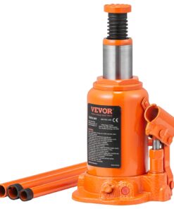 VEVOR 12-Ton Hydraulic Bottle Jack, 190–355 mm Lift, 3-Section Handle, Heavy-Duty Car, Truck, RV Repair & Industrial Use