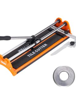 VEVOR Manual Tile Cutter 430 mm, Tungsten Carbide Blade, Infrared Guide, Non-Slip Base, Double Rails for Ceramic & Porcelain