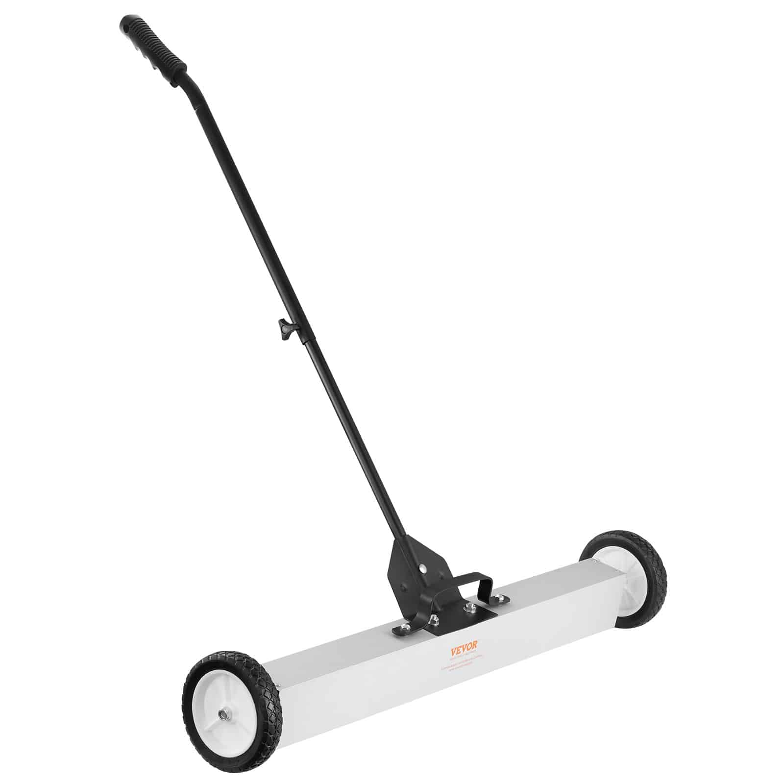 VEVOR 24.9 kg Magnetic Sweeper with Wheels, 61 cm Width, Telescopic Handle, for Yard, Garage & Workshop Metal Cleanup - Pilt 9