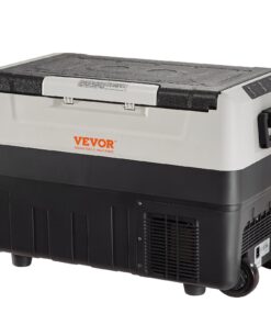 VEVOR 35L Dual Zone Portable Car Refrigerator Freezer with Compressor for Home & Vehicle Use, -20°C to 10°C