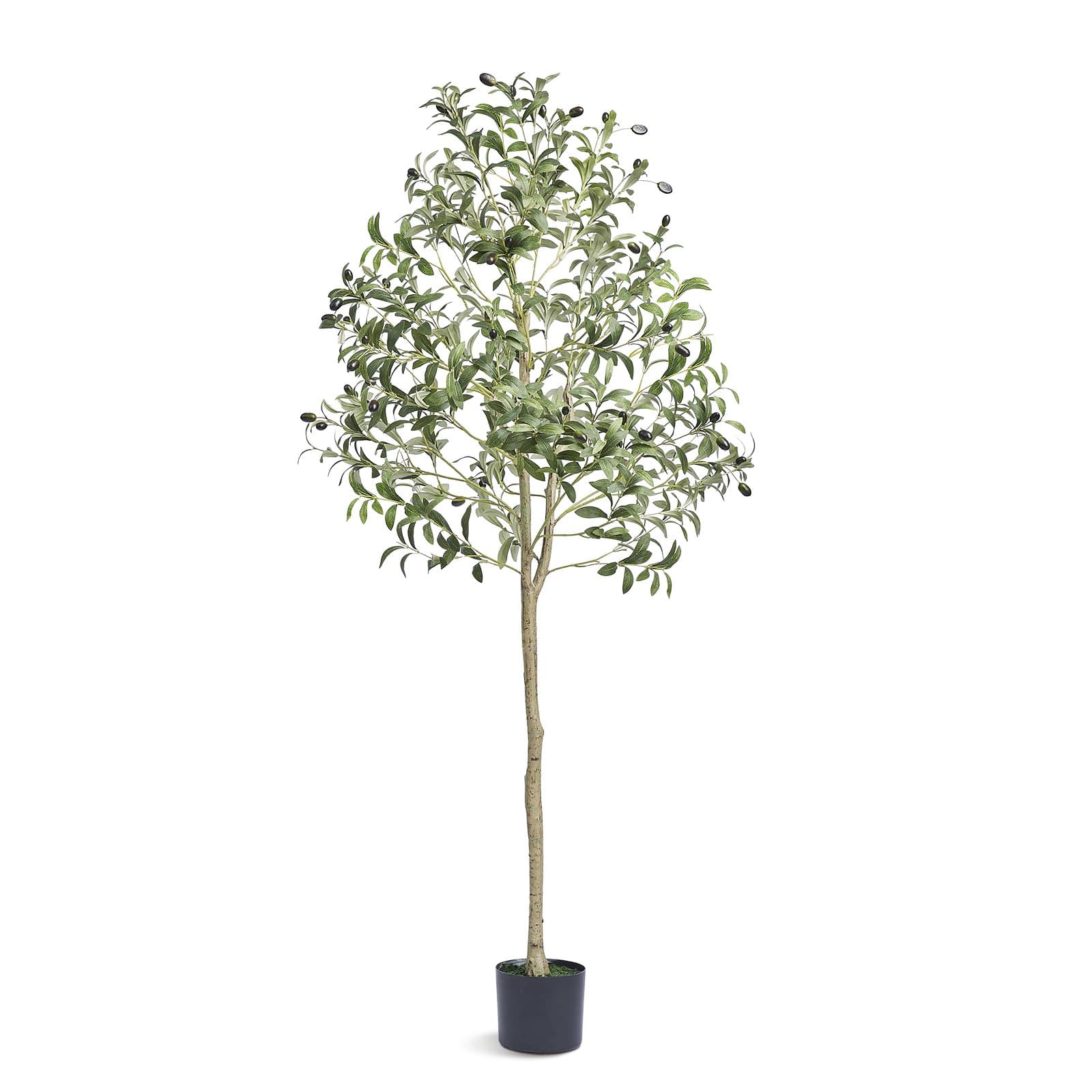 VEVOR 1.5 m Artificial Olive Tree – Lifelike Faux Plant with PE Material, Anti-Tip Design, Indoor/Outdoor Home & Office Decor