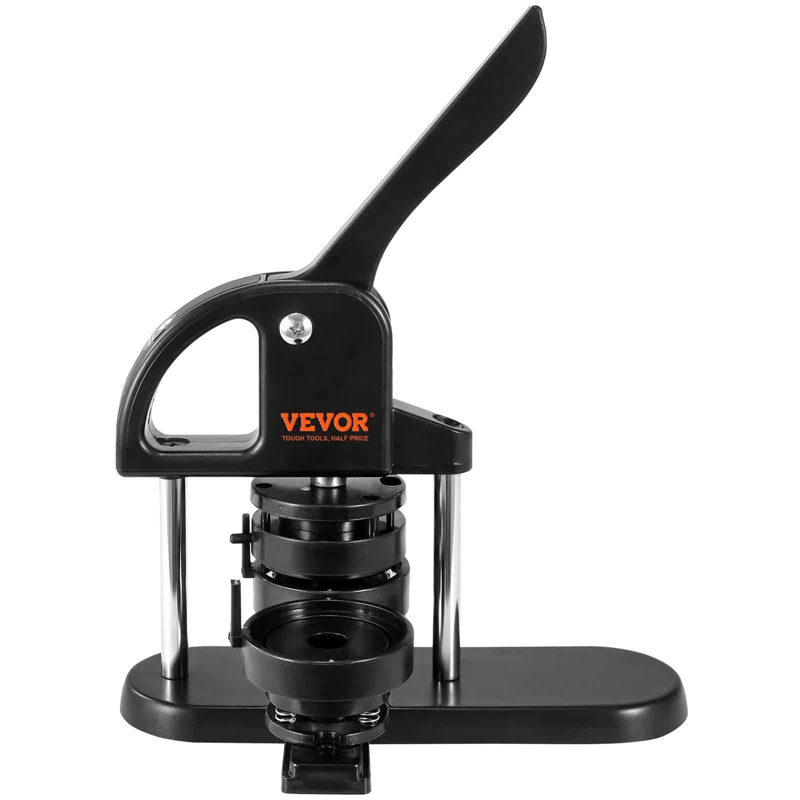 VEVOR 3-in-1 Button Maker Machine 25/32/58mm with 300 Badge Parts, Circle Cutter & Magic Book – No Installation Needed — Attēls 10
