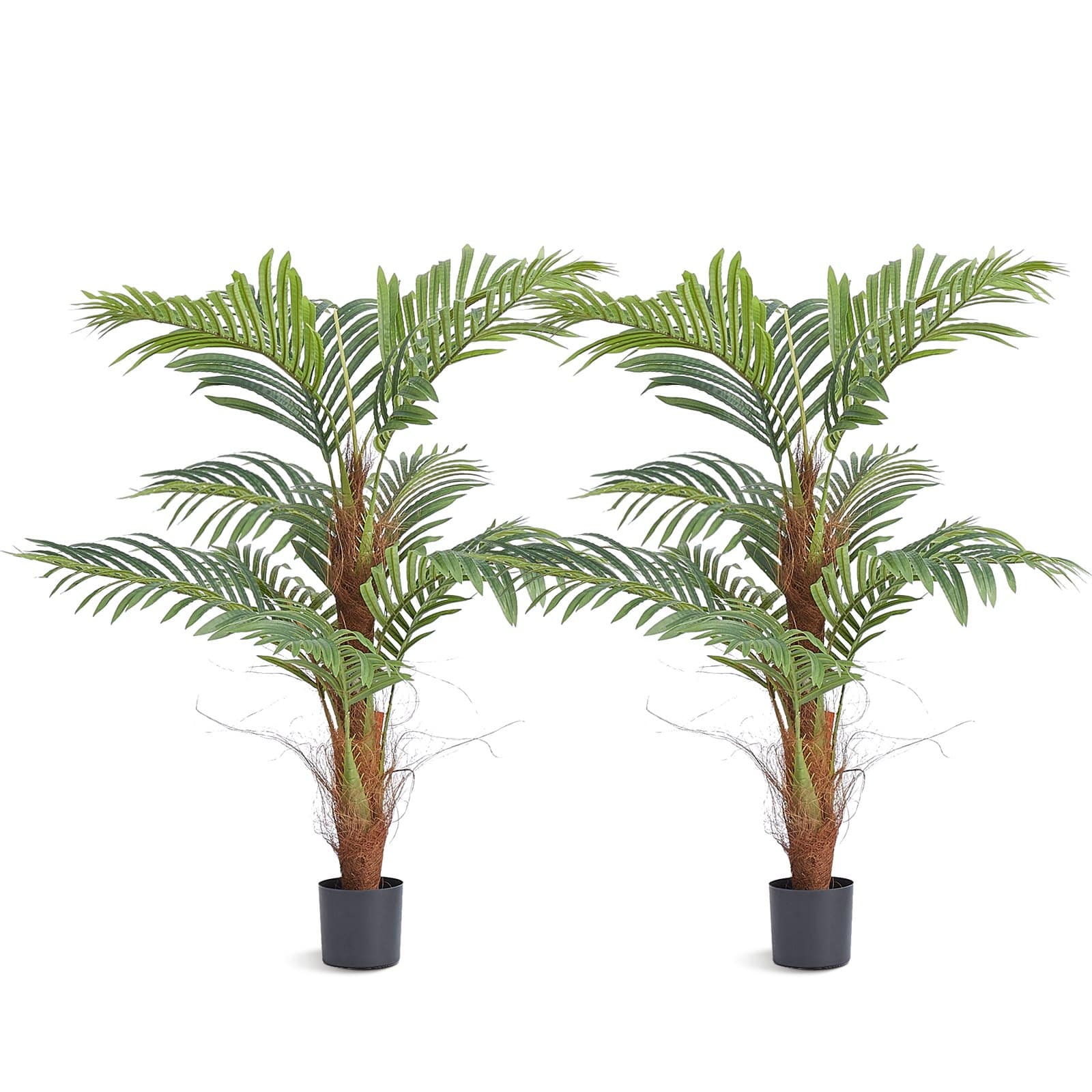 VEVOR 120 cm Artificial Palm Tree - Realistic Faux Plant with PE Material, Anti-Tip Protection, for Indoor & Outdoor Decor – Paveikslėlis 10