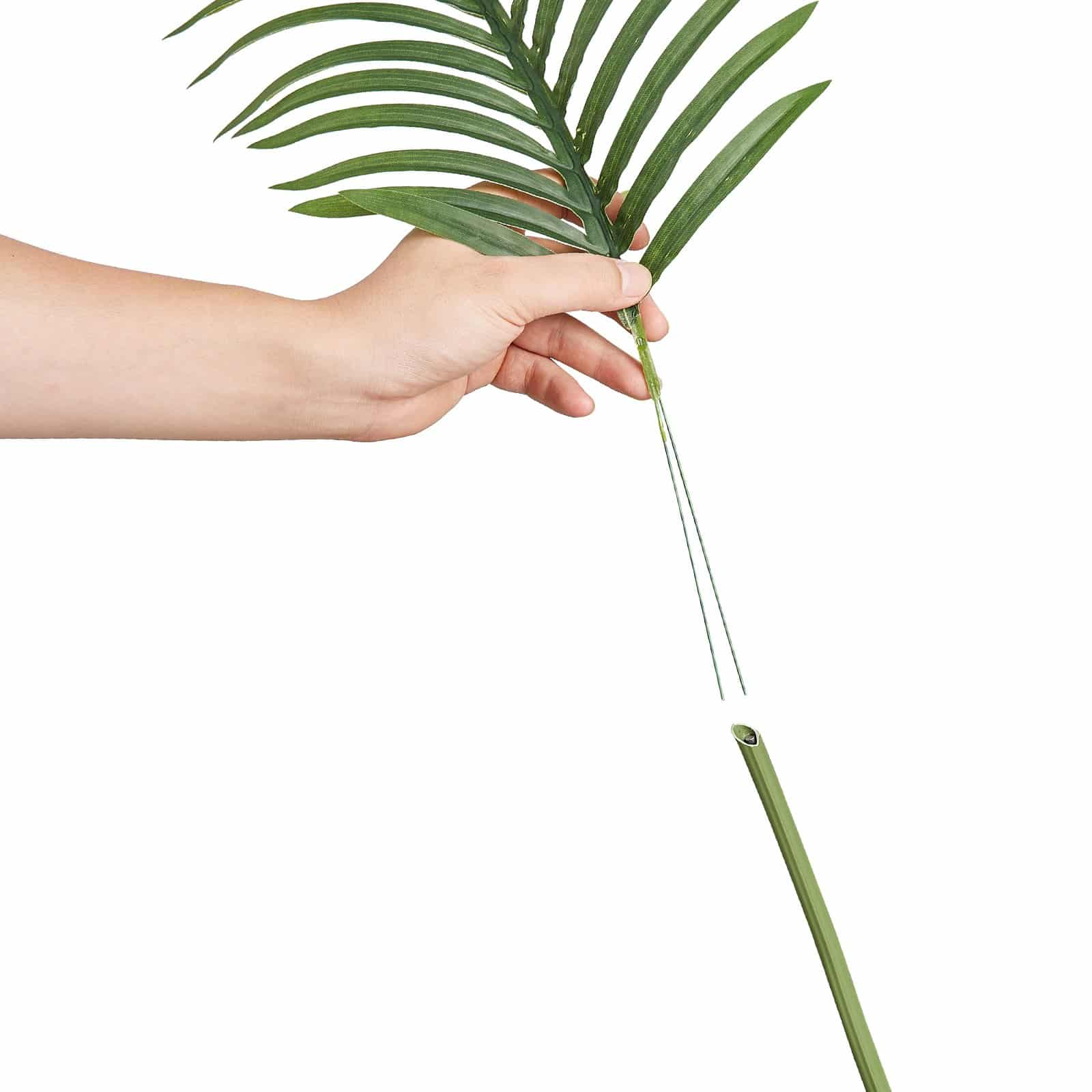 VEVOR 1.5m Artificial Palm Tree – Lifelike Faux Plant with PE Material, Anti-Tip Design, Indoor/Outdoor Home & Office Decor — изображение 11