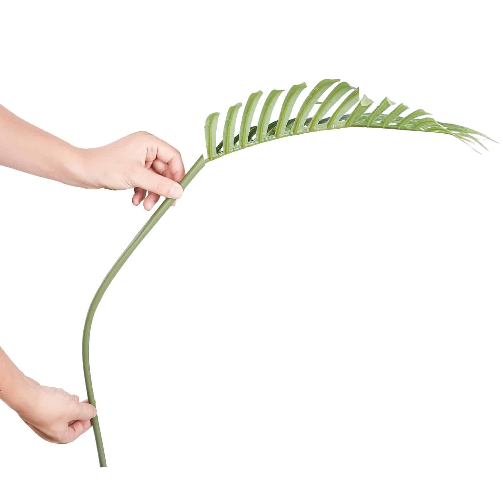 VEVOR 2m Artificial Gold Cane Palm Tree – Lifelike Faux PE Plant with Anti-Tip Base for Indoor/Outdoor Home Office Decor — изображение 9