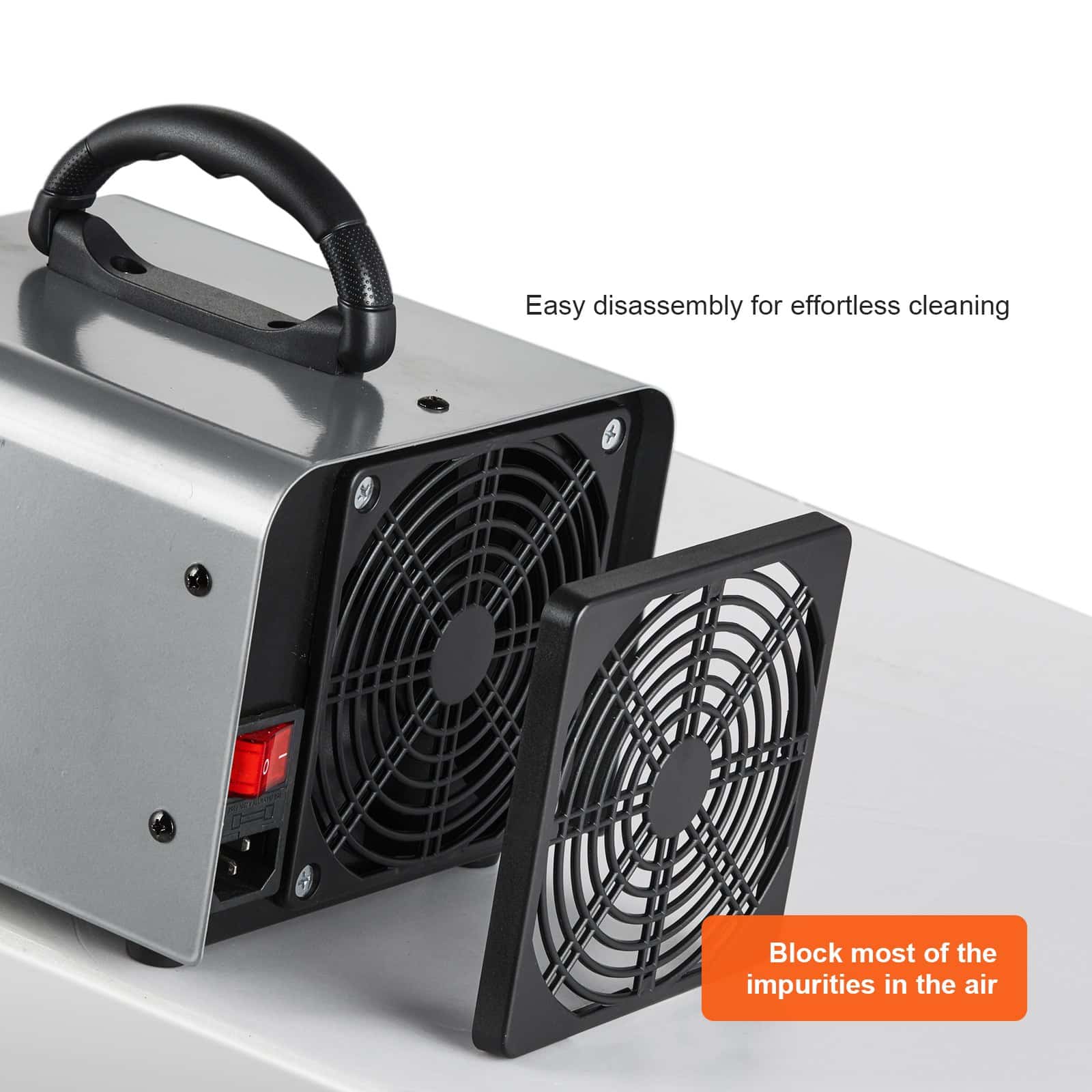 VEVOR Ozone Generator 36,000mg/h with Timer – Odor Remover for Home, Office, Car, Covers up to 300m² - Зображення 4