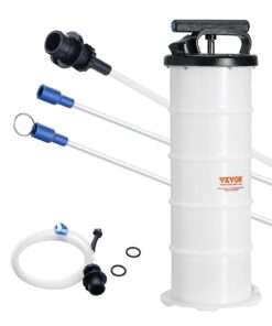 VEVOR 6.5L Manual Oil & Fluid Extractor Pump with Dipstick & Hose for Cars, Motorcycles, Boats, and More