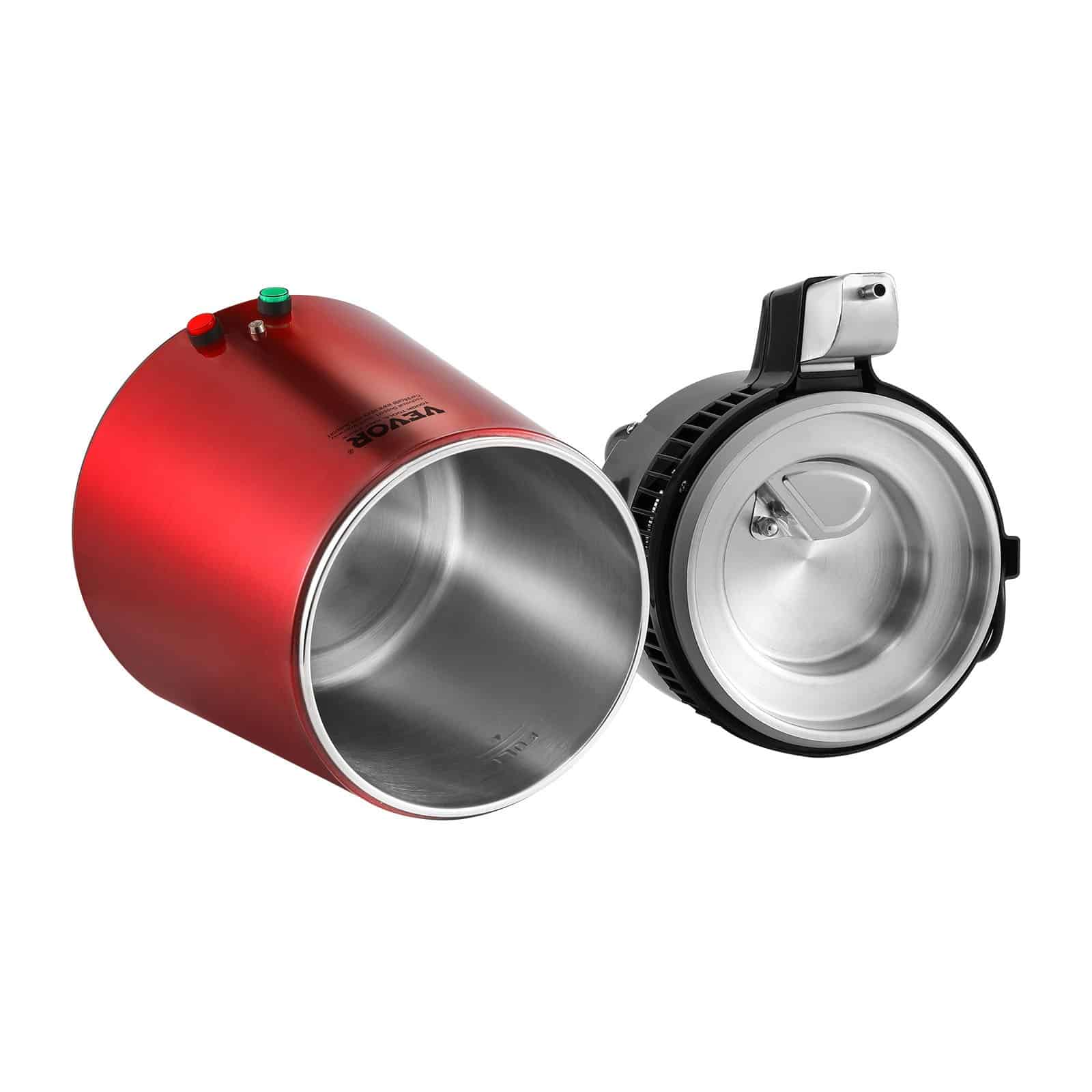 VEVOR 4L Stainless Steel Water Distiller, 750W Countertop Purifier, 1L/h, Glass Container, for Home & Office Use — изображение 12