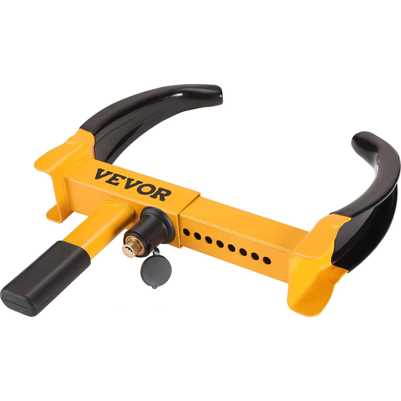 VEVOR Universal Wheel Clamp Lock 2-Pack, Adjustable Anti-Theft Tire Lock with 6 Keys, Heavy-Duty Steel for Car, Trailer, ATV — Attēls 12