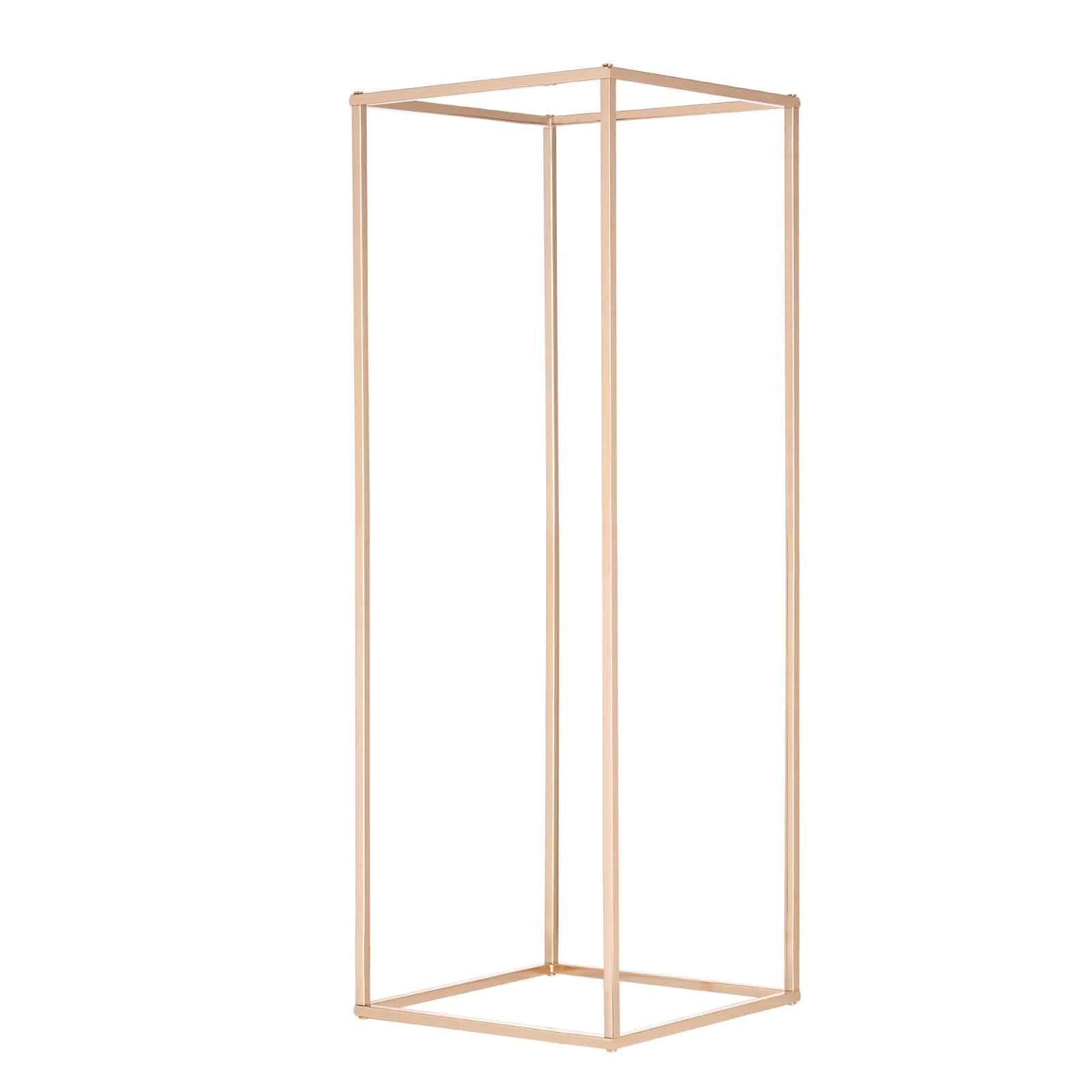 VEVOR 2PCS 80cm Gold Metal Wedding Flower Stands – Geometric Column Vases for Events, T-Stage, Party & Home Decor — изображение 11