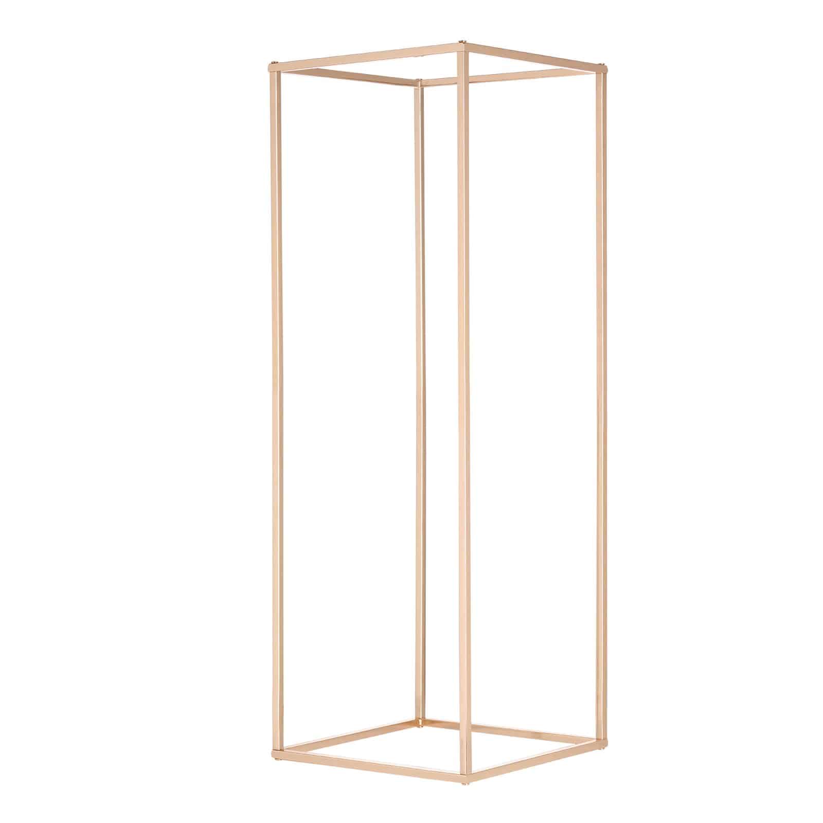 VEVOR 2PCS 80cm Gold Metal Wedding Flower Stands – Geometric Column Vases for Events, T-Stage, Party & Home Decor — изображение 12