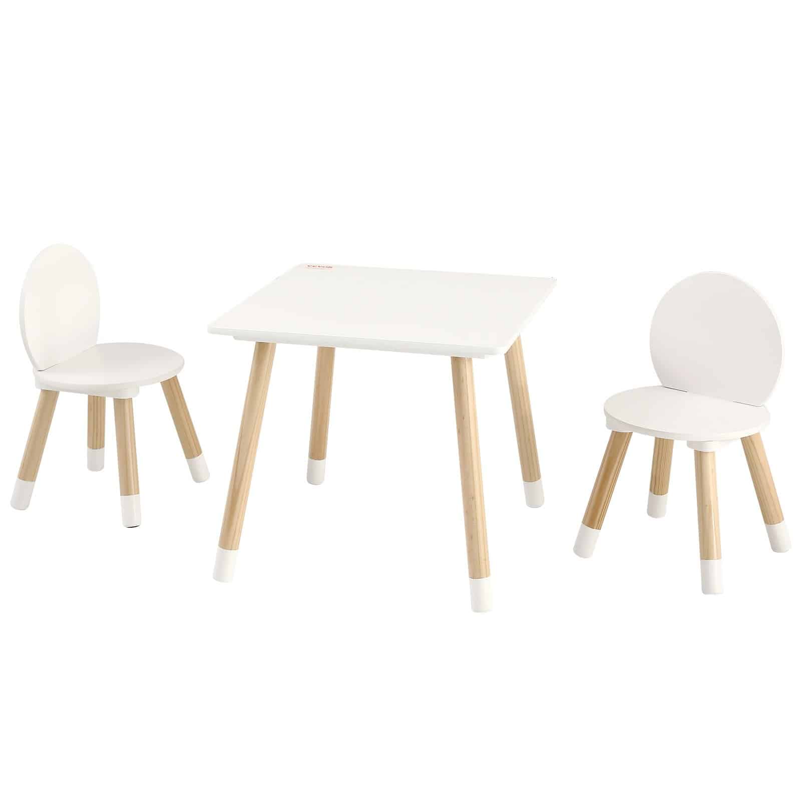 VEVOR Kids Table & 2 Chairs Set for Ages 2–8, Multi-Activity Toddler Table for Drawing, Learning, Reading, and Play – Paveikslėlis 10