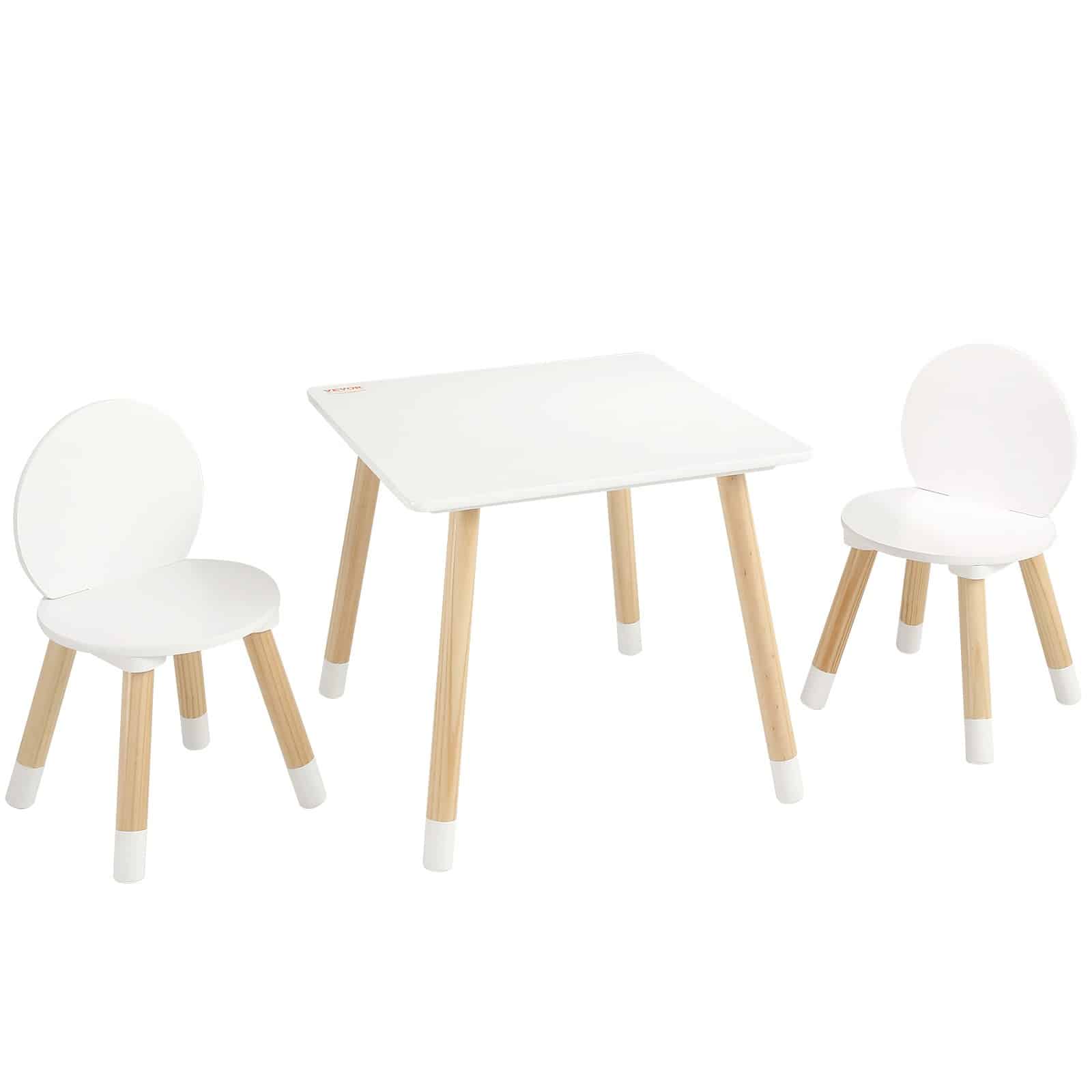 VEVOR Kids Table & 2 Chairs Set for Ages 2–8, Multi-Activity Toddler Table for Drawing, Learning, Reading, and Play – Paveikslėlis 9